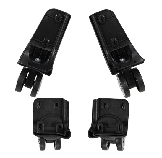 China Factory High Quality Suitcase Wheels Lightweight Removable Wheels