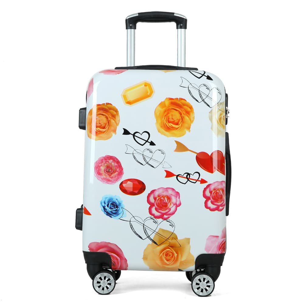 New Fashion PVC Luggage Set - High Quality 20/24/28 inch Trolley, Durable and Stylish Travel Bag
