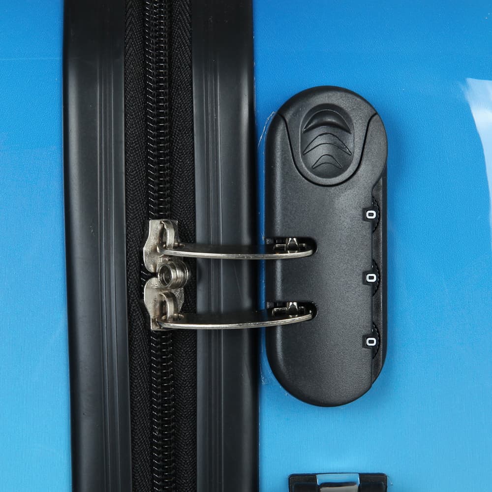 Large capacity lightweight travel suitcase with rotating wheels – durable suitcase for easy travel, perfect for business and vacation