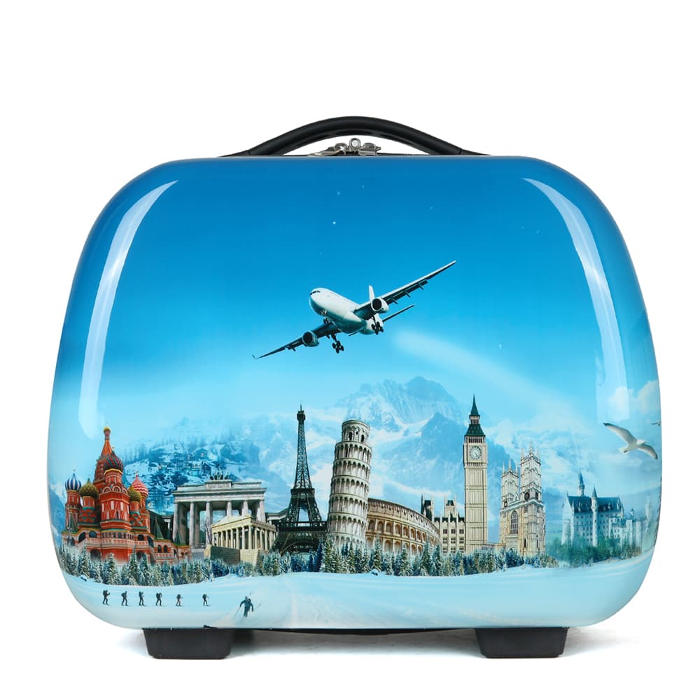 Large capacity lightweight travel suitcase with rotating wheels – durable suitcase for easy travel, perfect for business and vacation