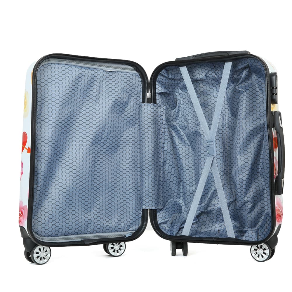 New Fashion PVC Luggage Set – High Quality 20/24/28 inch Trolley, Durable and Stylish Travel Bag