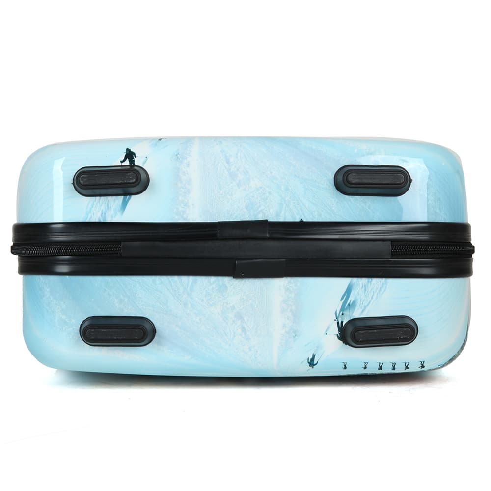 Large capacity lightweight travel suitcase with rotating wheels – durable suitcase for easy travel, perfect for business and vacation