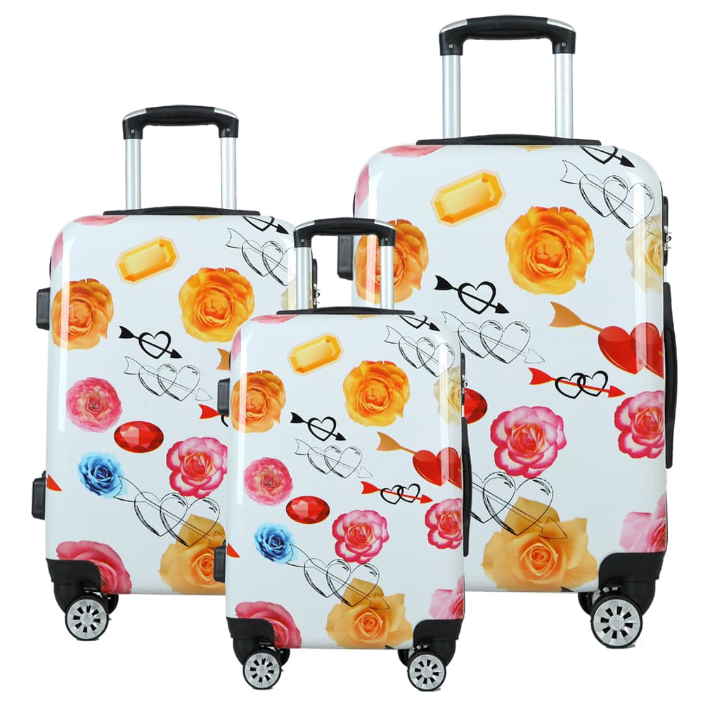 New Fashion PVC Luggage Set – High Quality 20/24/28 inch Trolley, Durable and Stylish Travel Bag