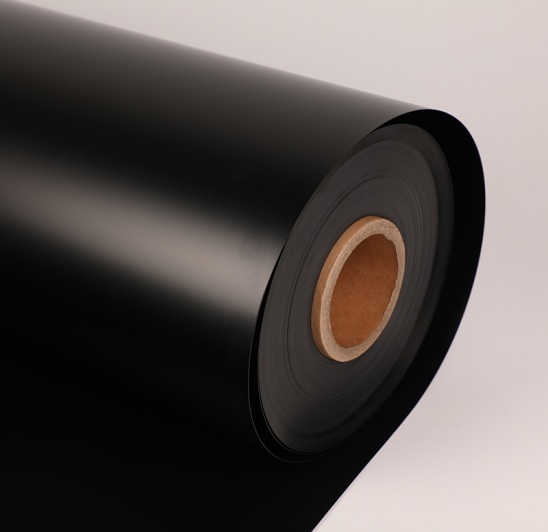 Black sheet material