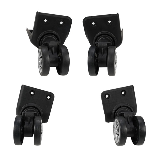 China Factory High Quality Suitcase Wheels Lightweight Removable Wheels