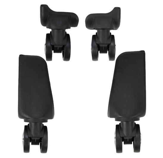 China Factory High Quality Suitcase Wheels Lightweight Removable Wheels