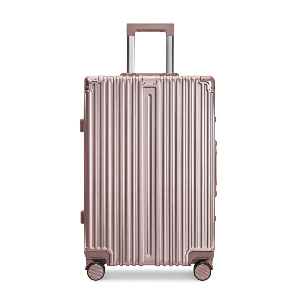 24 inch aluminum alloy luggage | ultra light+scratch resistant+silent wheels | expandable design | suitable for long-distance travel