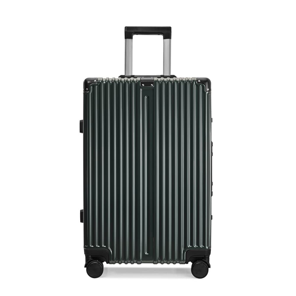 24 inch aluminum alloy luggage | ultra light+scratch resistant+silent wheels | expandable design | suitable for long-distance travel