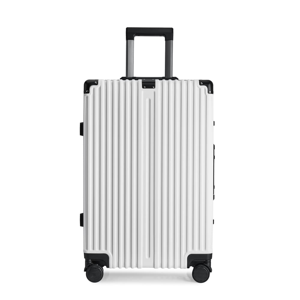24 inch aluminum alloy luggage | ultra light+scratch resistant+silent wheels | expandable design | suitable for long-distance travel