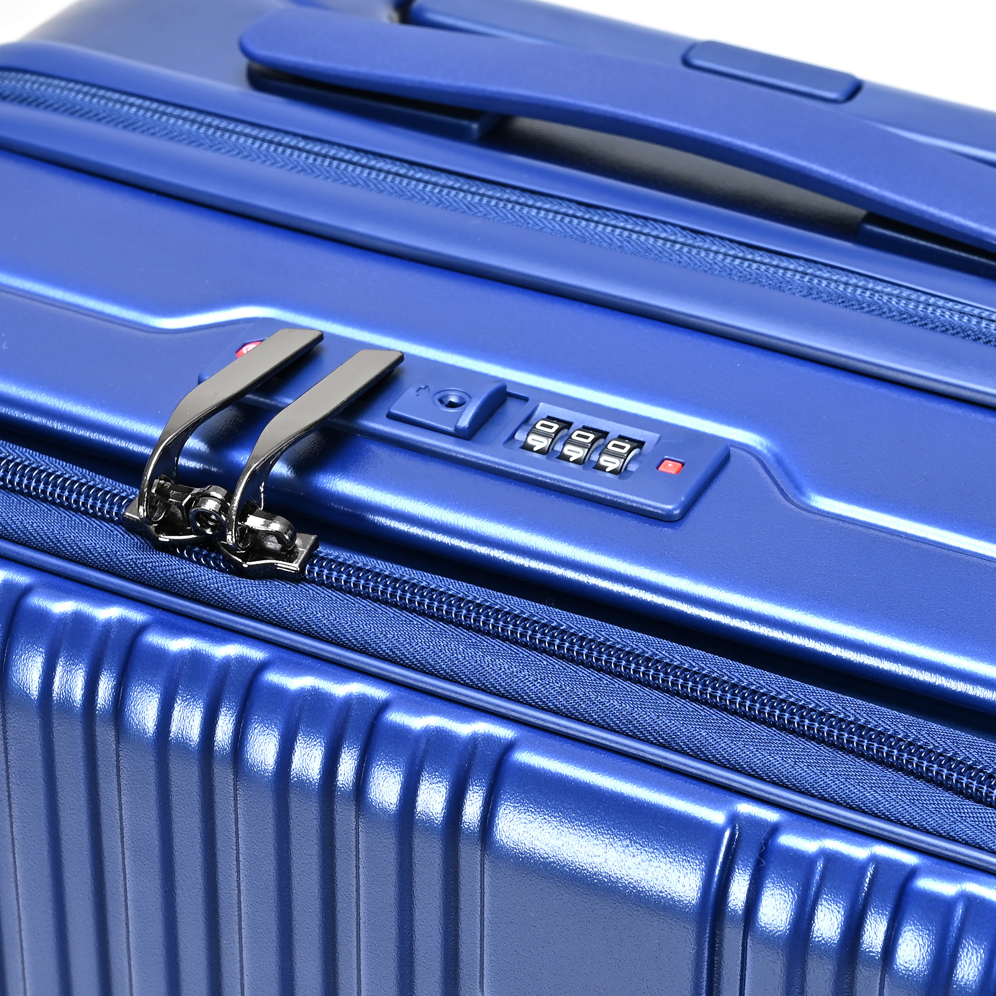 20.25.29 inch travel case – black+PC material | suitable for short/long distance travel | scratch resistant and wear-resistant design