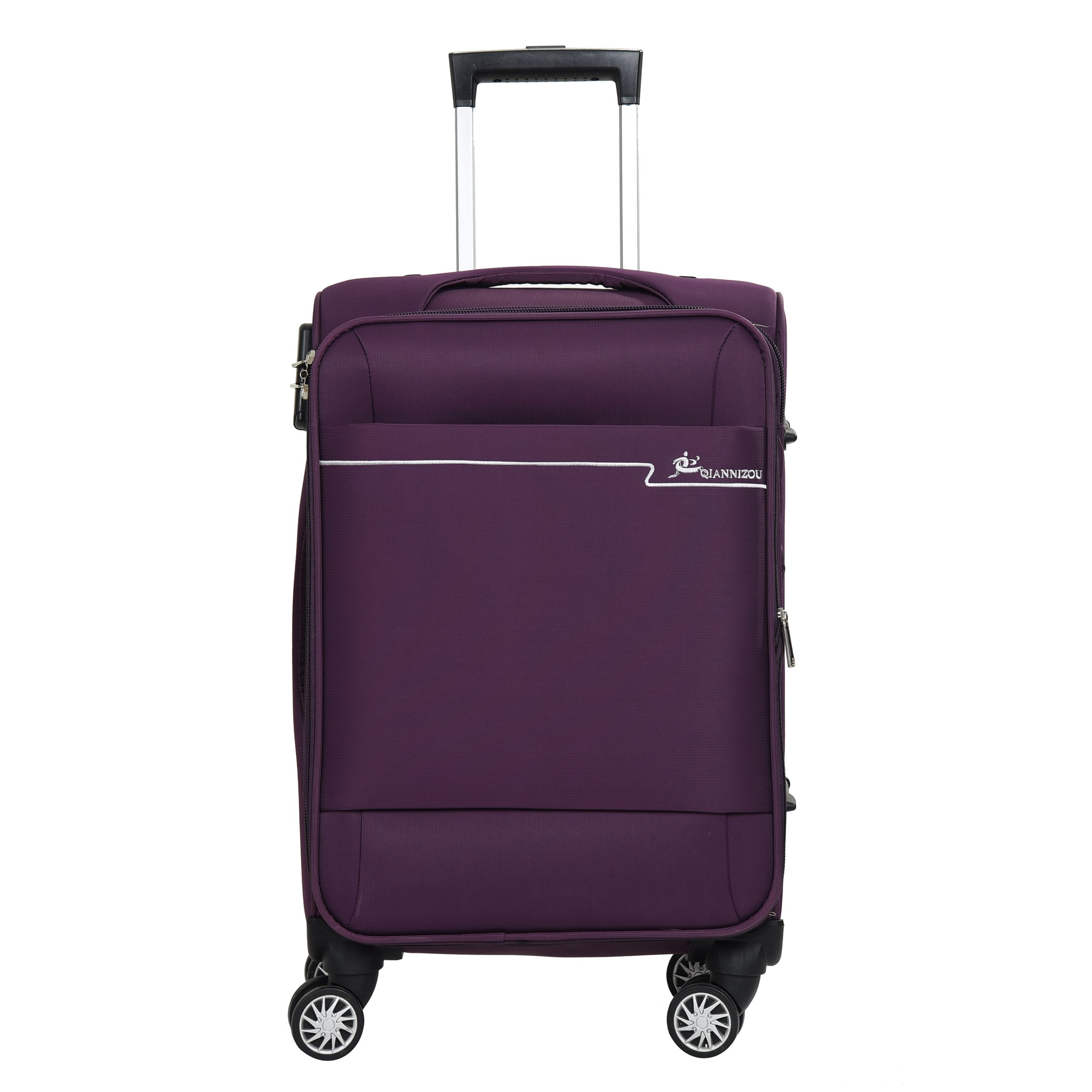 China Factory Trolley Bag Luggage Set Oxford Fabric Light Weight Soft Suitcase