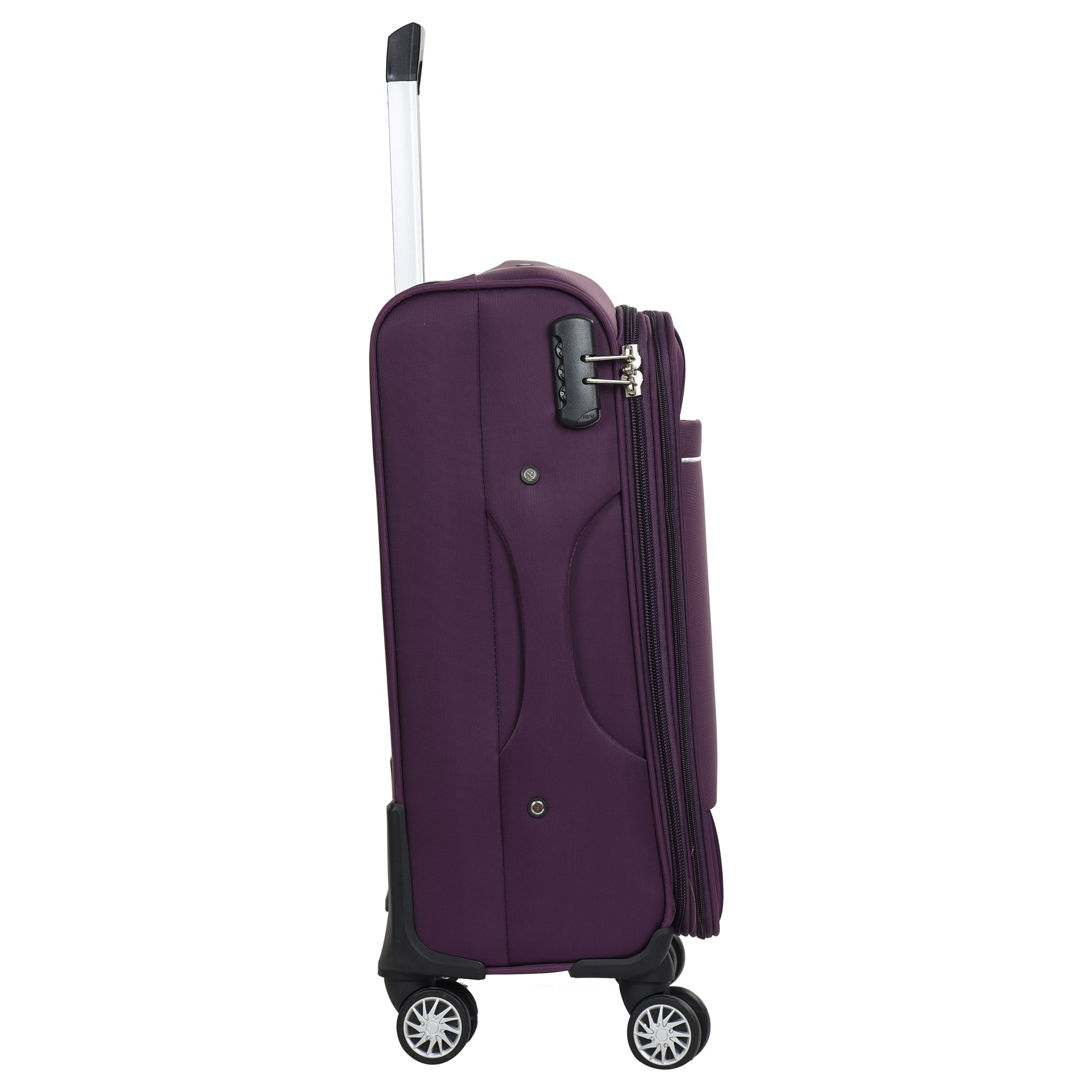 China Factory Trolley Bag Luggage Set Oxford Fabric Light Weight Soft Suitcase