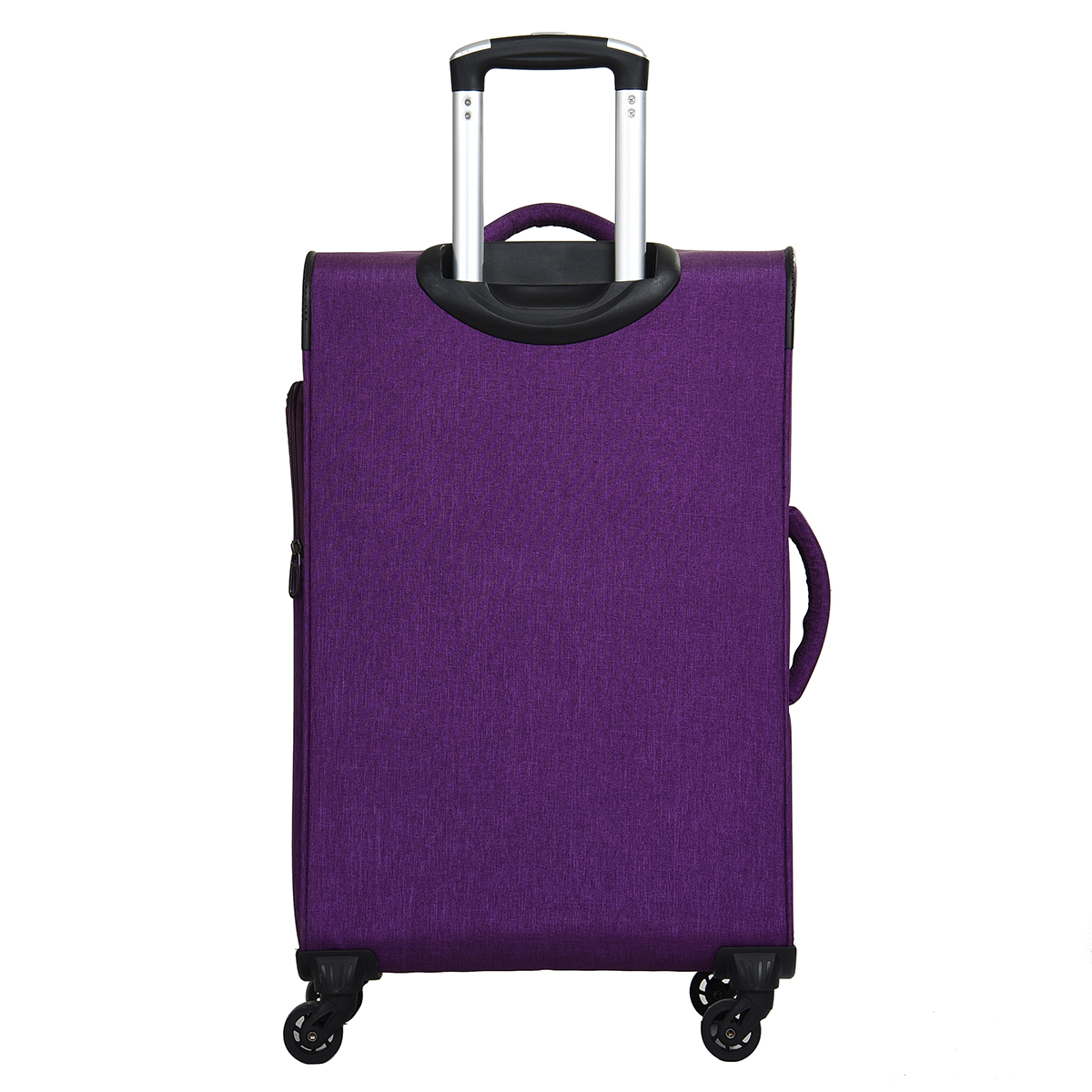 China Factory Carry On Luggage Spinner Wheels Fabric Suitcase Set Custom Logo
