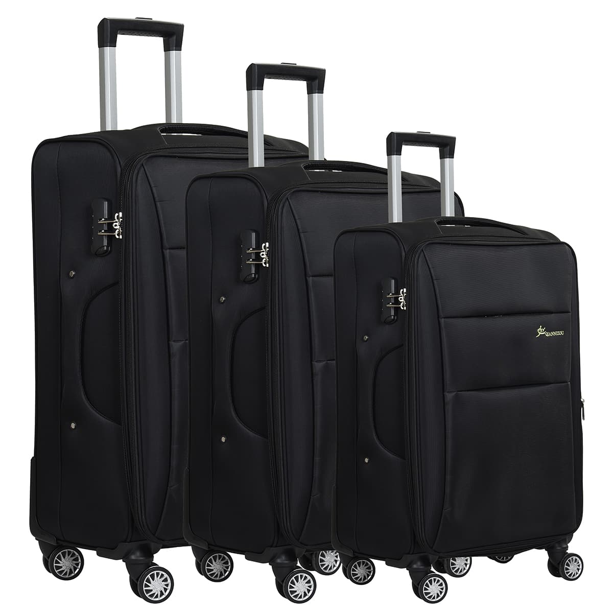 china factory Oxford Fabric Luggage Set Expandable Lightweight Design suitcase