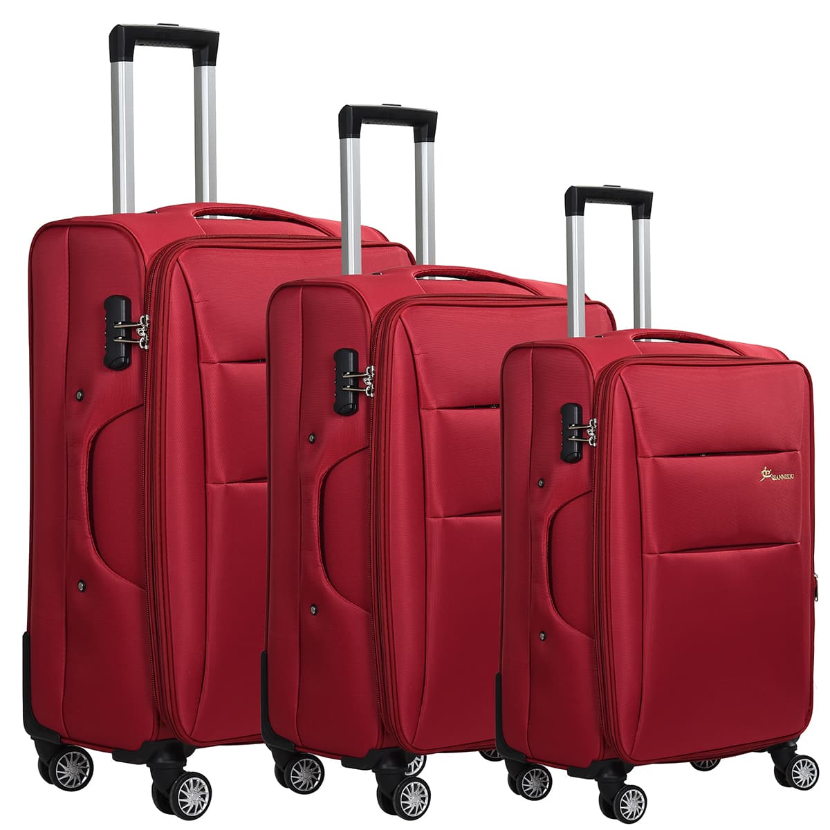 china factory Oxford Fabric Luggage Set Expandable Lightweight Design suitcase