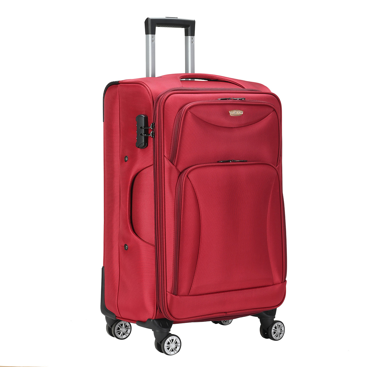 Large Capacity Unisex Travel Luggage Sets 3 Pcs Lightweight 4 Wheeoxford Luggage Set