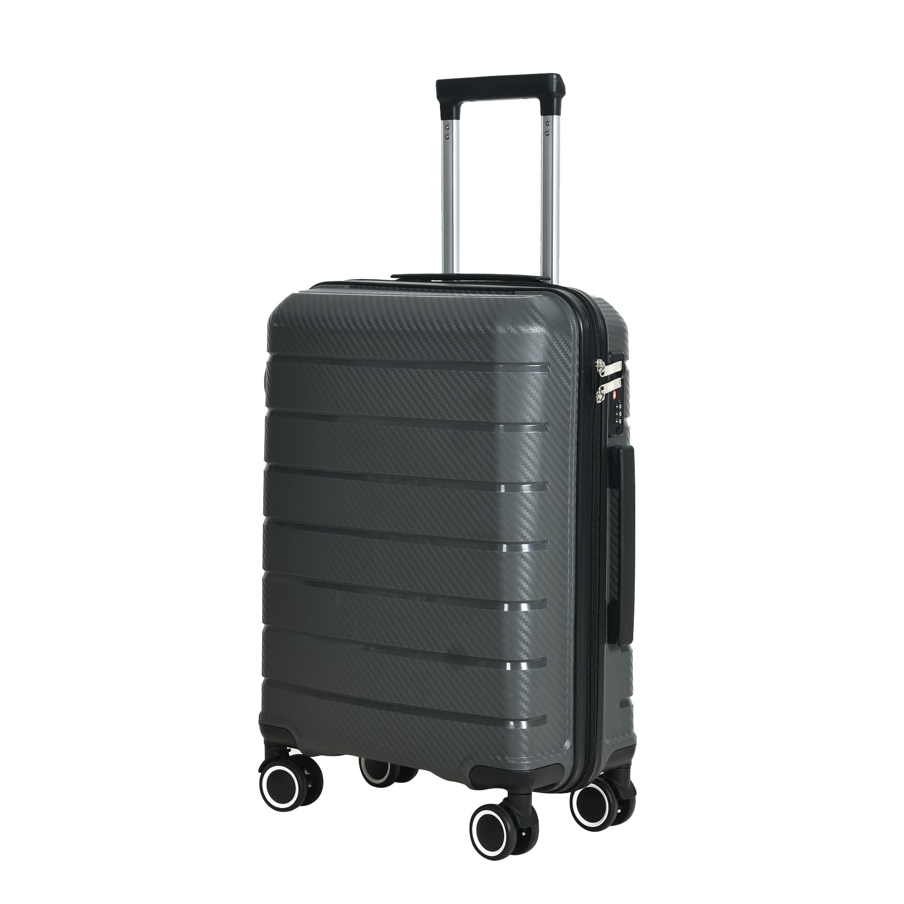 20 inch suitcase, stylish design, easy to carry, suitable for vacation travel