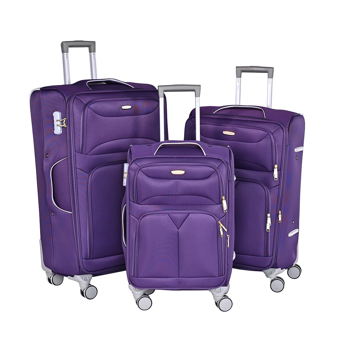 china factory Oxford Fabric Luggage Set 20/24/28 Inch Travel Durable Expandable suitcase