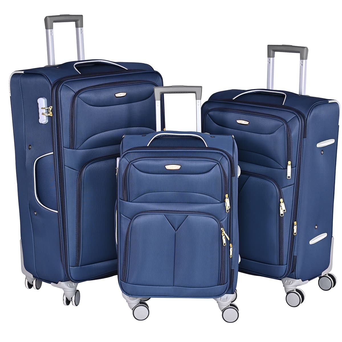 china factory Oxford Fabric Luggage Set 20/24/28 Inch Travel Durable Expandable suitcase