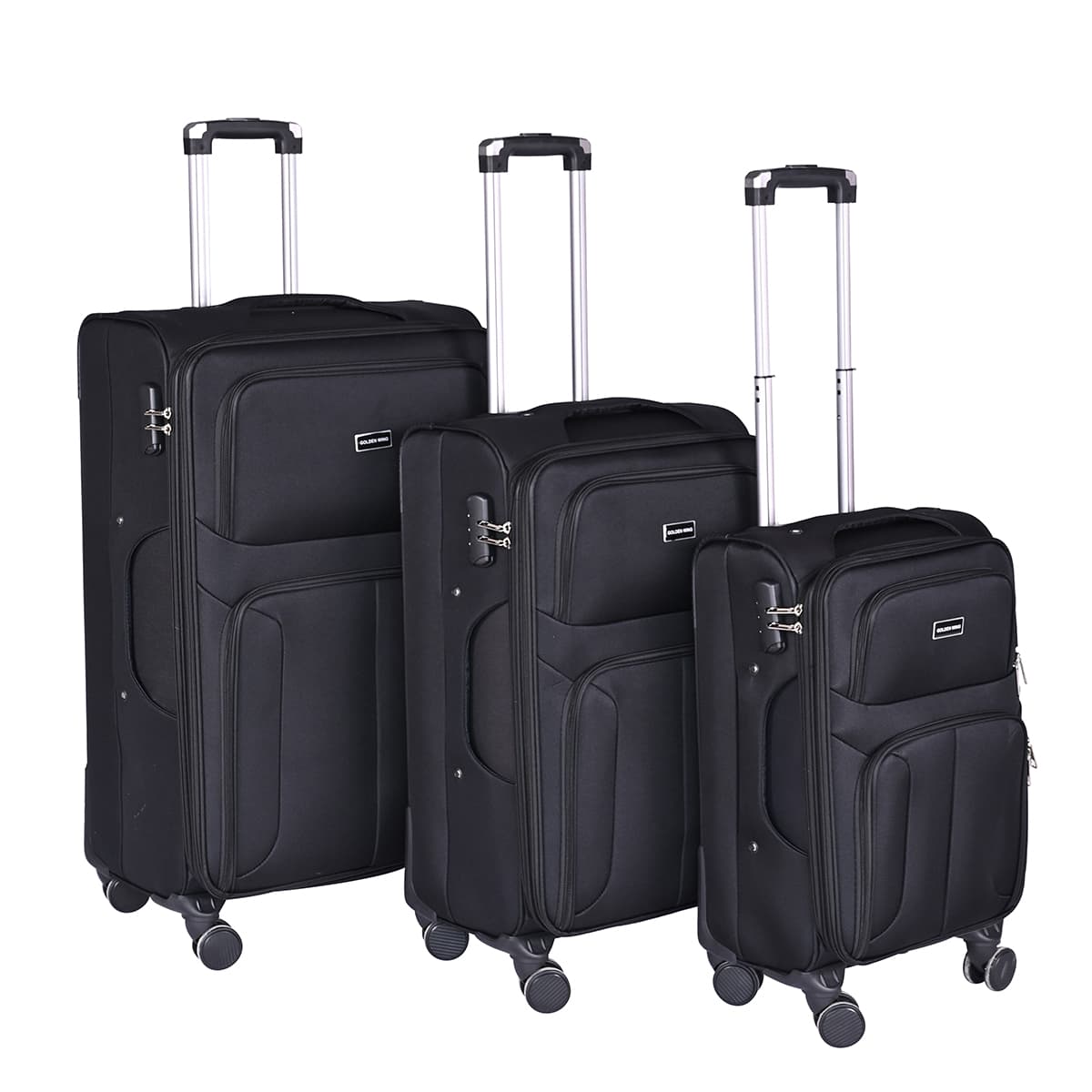 China Factory Customized Oxford Suitcases Luggage Travel Bags 3pcs Traveling Luggage Set