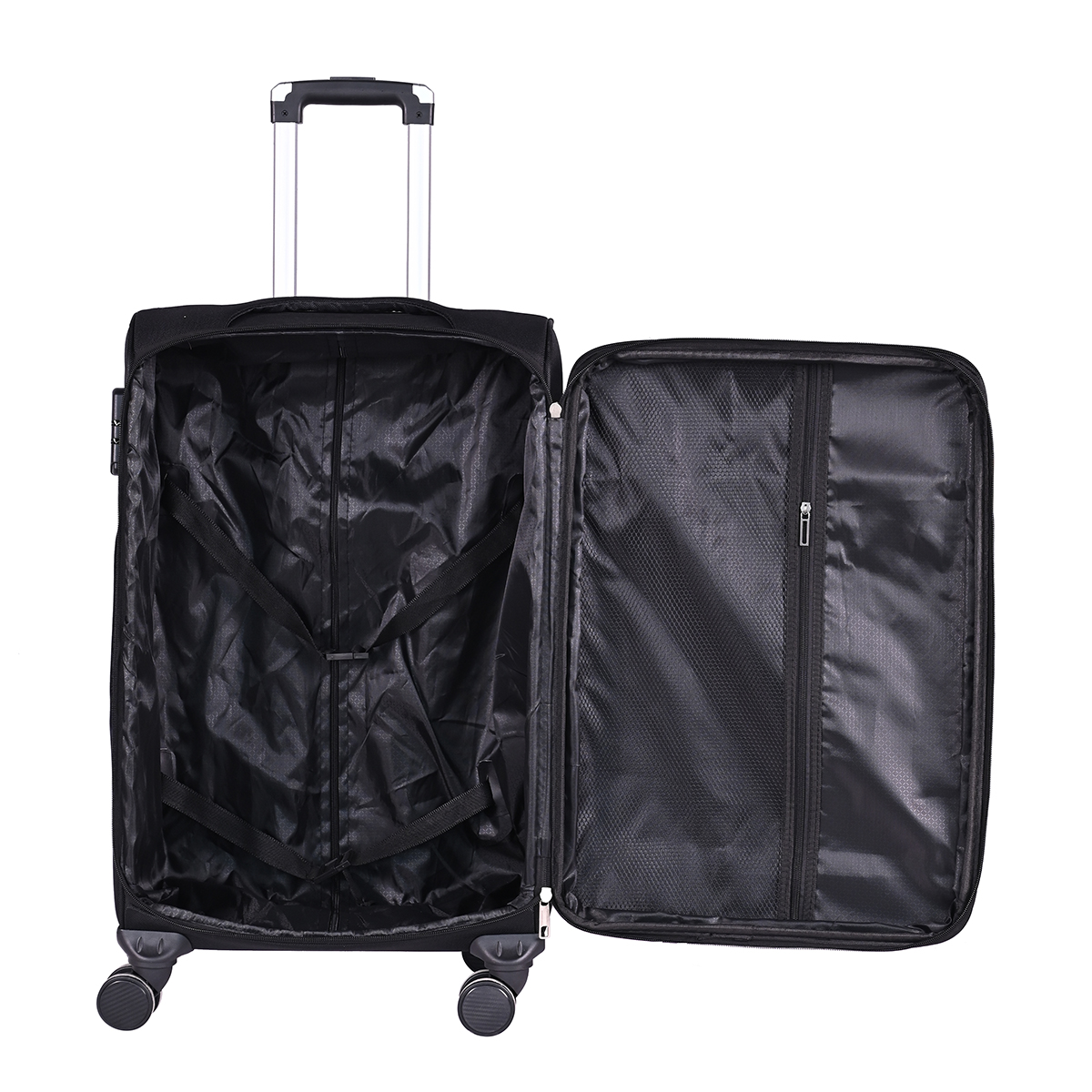 China Factory Travel Suitcase Set Business Customized Oxford Fabric 3 Pcs Luggage Set