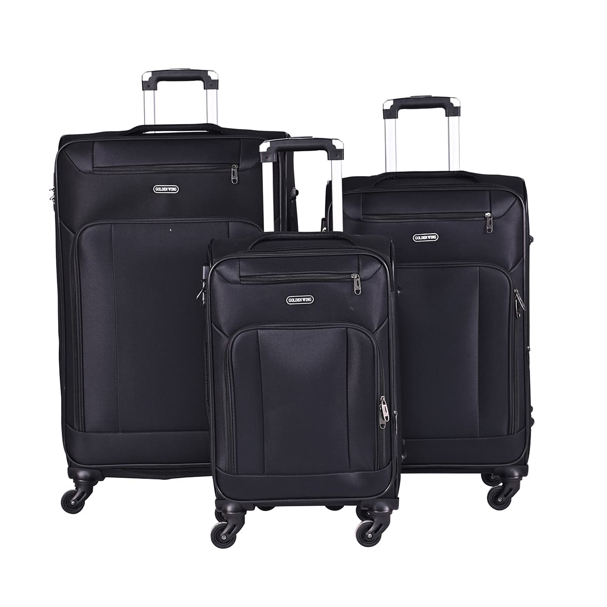 China Factory New Trending Travel Luggage Sets Oxford Trolley Luggage Suitcase Customized