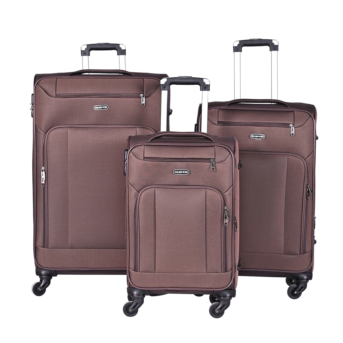 China Factory New Trending Travel Luggage Sets Oxford Trolley Luggage Suitcase Customized