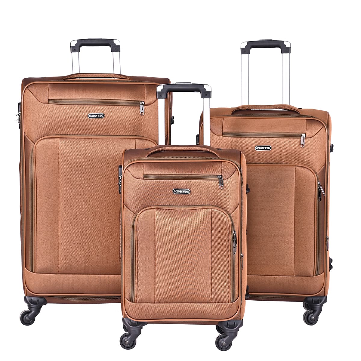 China Factory New Trending Travel Luggage Sets Oxford Trolley Luggage Suitcase Customized