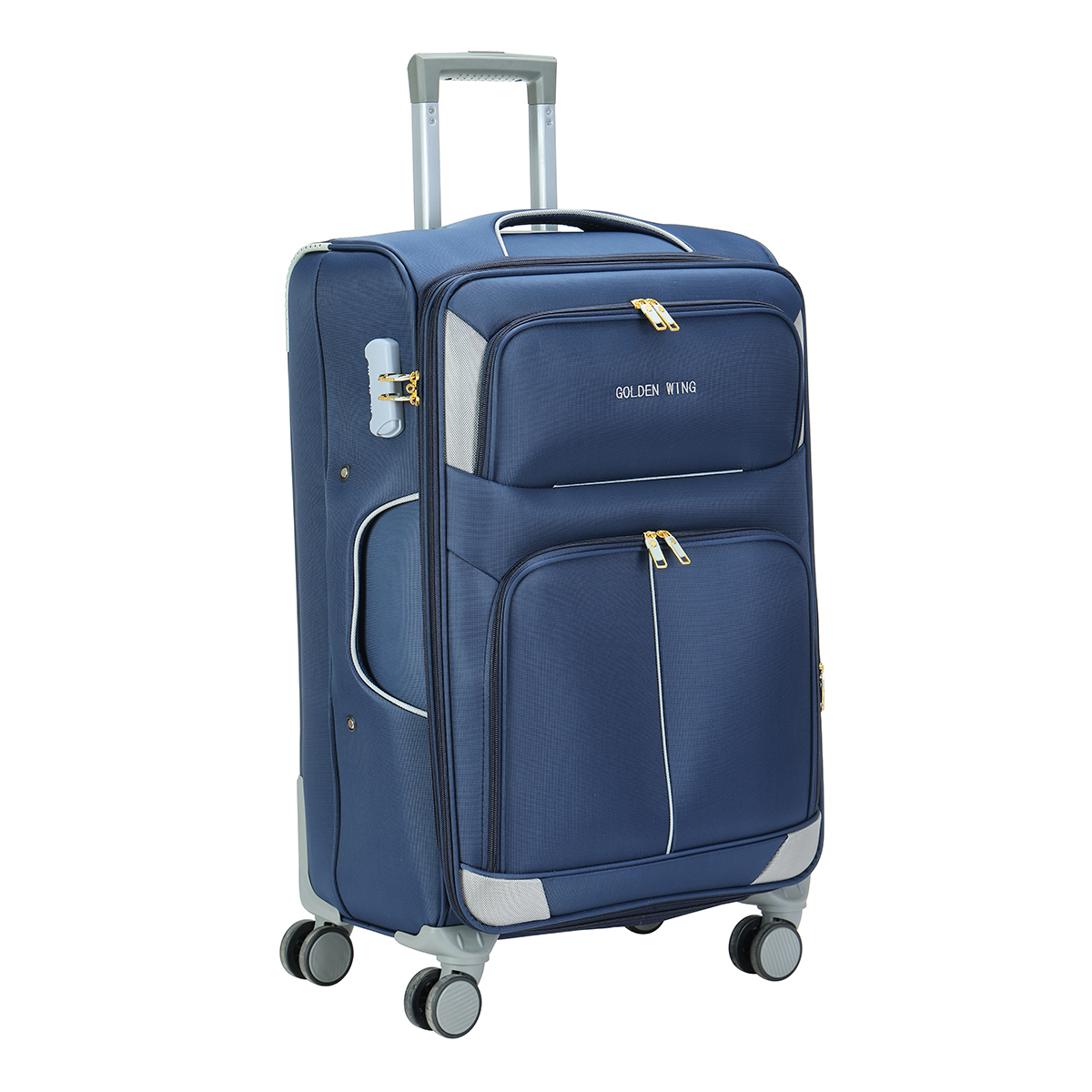 China Factory 3pcs Trolley Luggage Oxford Big Capacity Business Luggage Bag Trolley Case