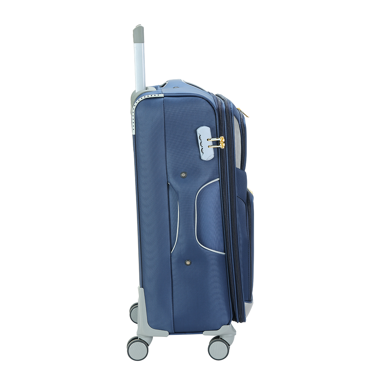 China Factory 3pcs Trolley Luggage Oxford Big Capacity Business Luggage Bag Trolley Case