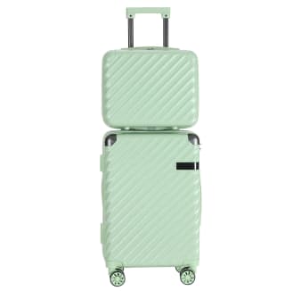 Silent wheel 20 inch luggage | Lightweight and expandable design | Waterproof and shockproof | Suitable for short business trips