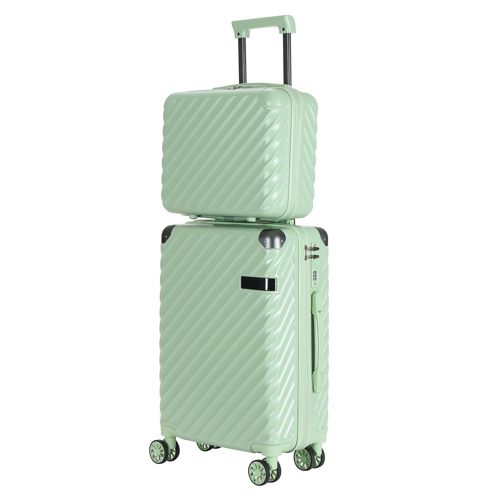 Silent wheel 20 inch luggage | Lightweight and expandable design | Waterproof and shockproof | Suitable for short business trips