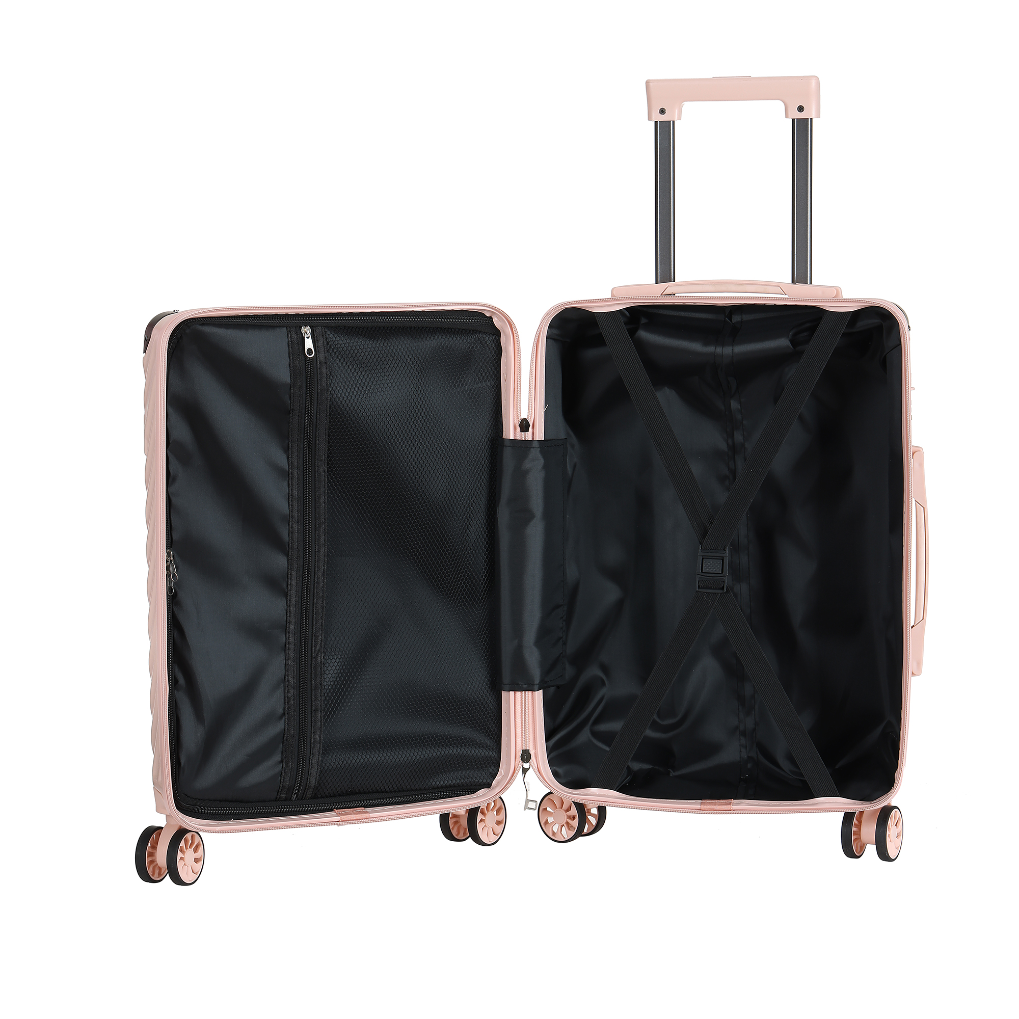 Silent wheel 20 inch luggage | Lightweight and expandable design | Waterproof and shockproof | Suitable for short business trips