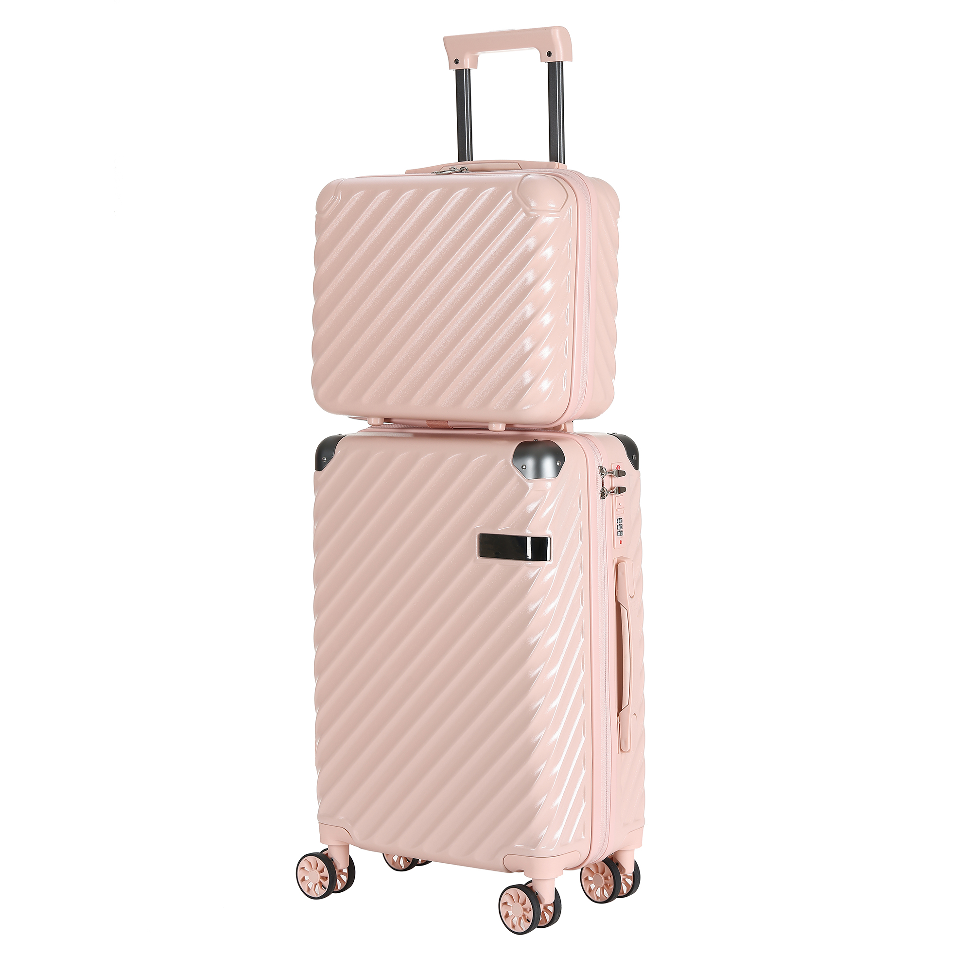 Silent wheel 20 inch luggage | Lightweight and expandable design | Waterproof and shockproof | Suitable for short business trips