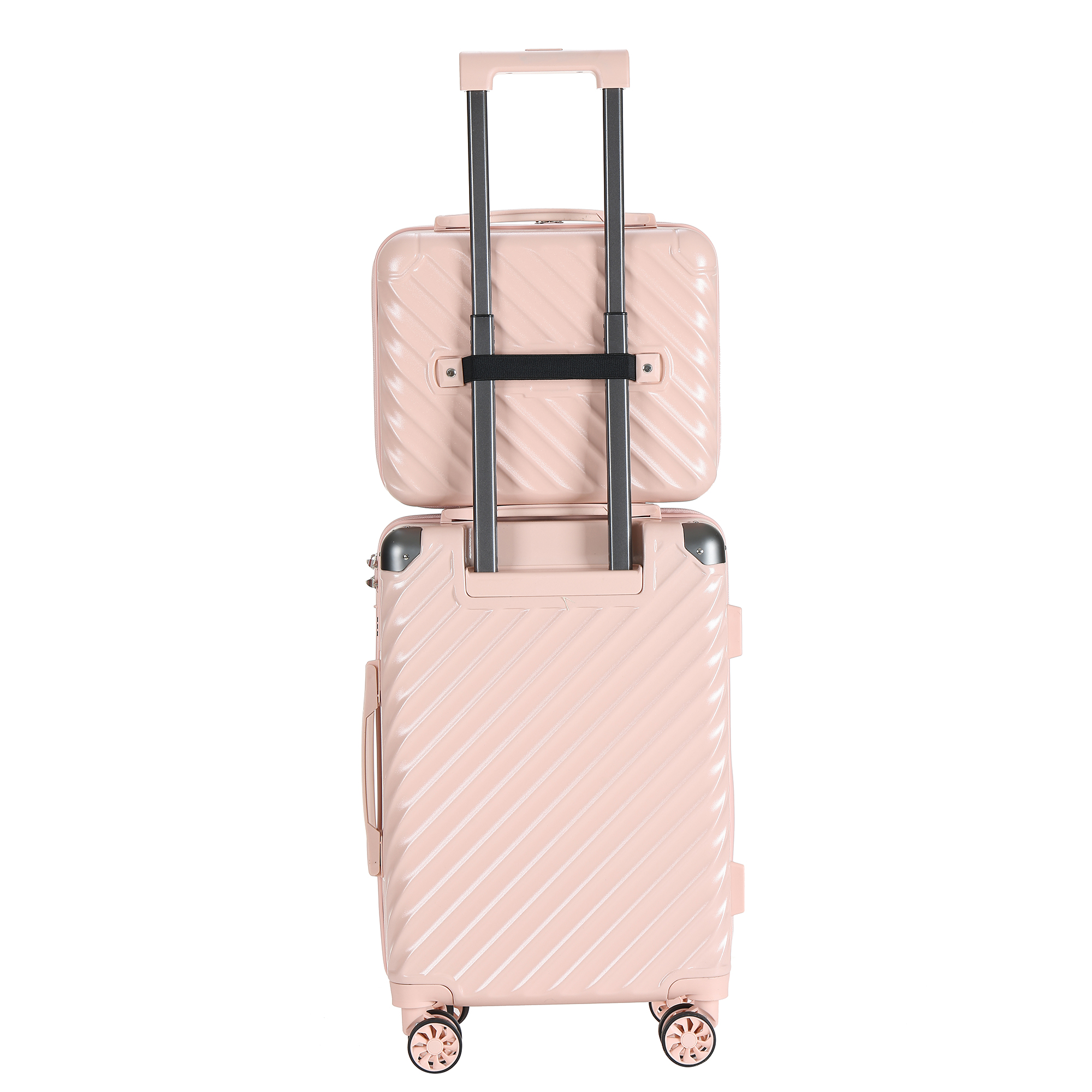 Silent wheel 20 inch luggage | Lightweight and expandable design | Waterproof and shockproof | Suitable for short business trips