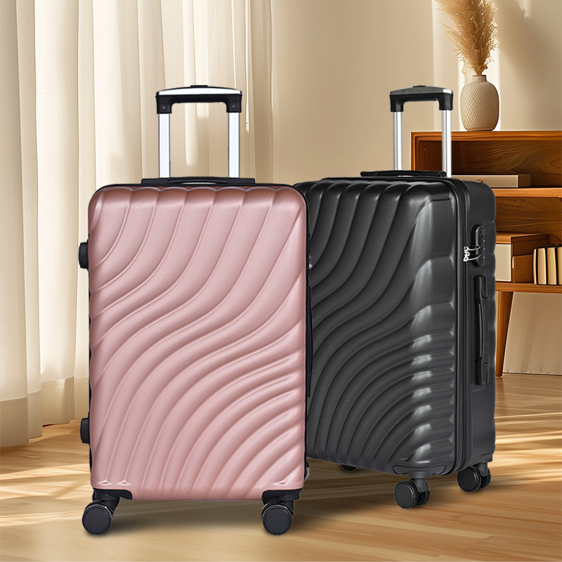 High quality Abs luggage set of 3 pieces, travel luggage, hard shell suitcase, carry on luggage