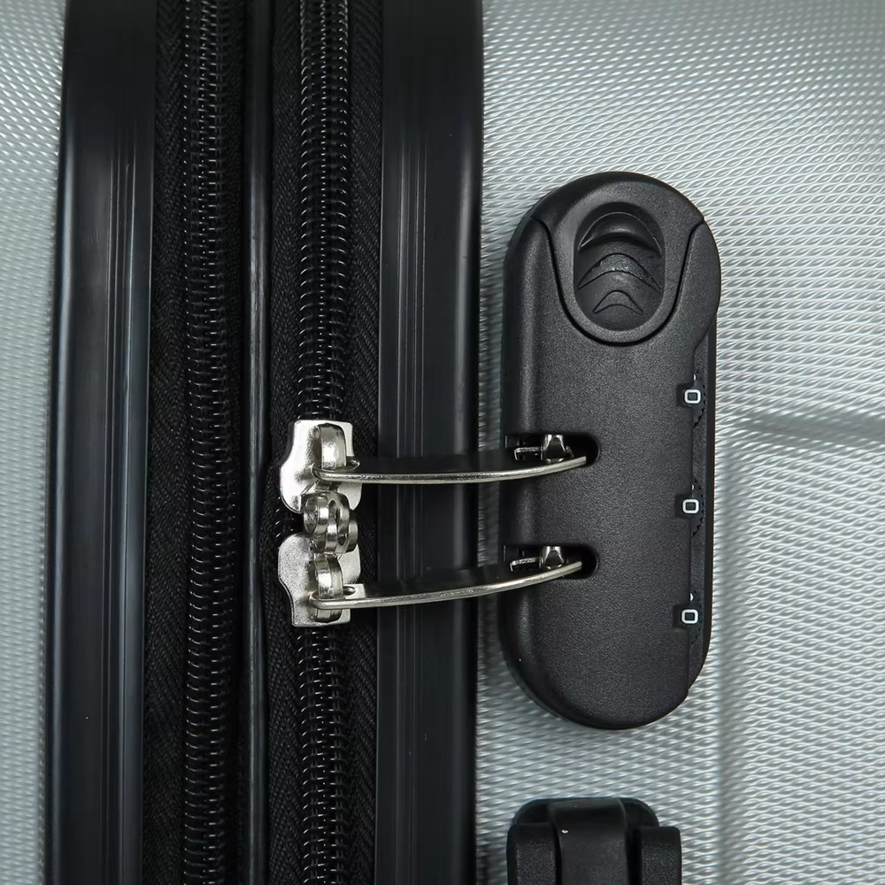 Fashion luggage 20/24/28 inch ABS lightweight luggage wholesale travel box set