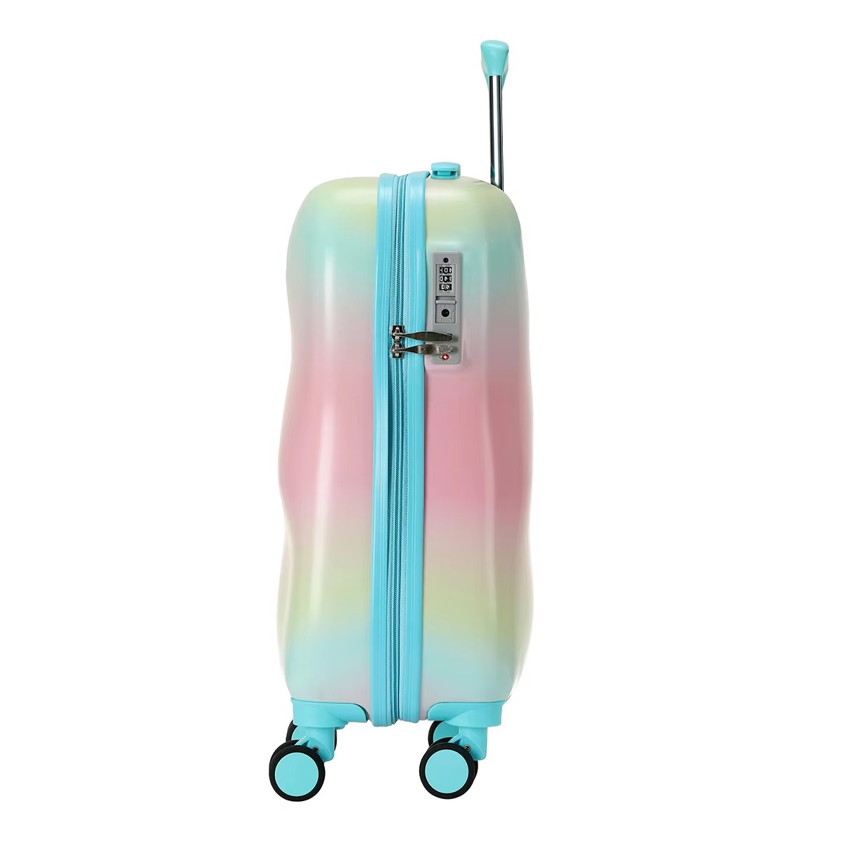 Newly designed children’s mini suitcase | PC+ABS material | TSA lock security | Customized logo personalized service