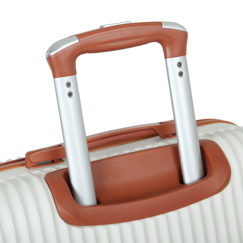 Travel Trolley Luggage 4 Wheels Abs Trolley Case Set Makeup Bag Travel Case