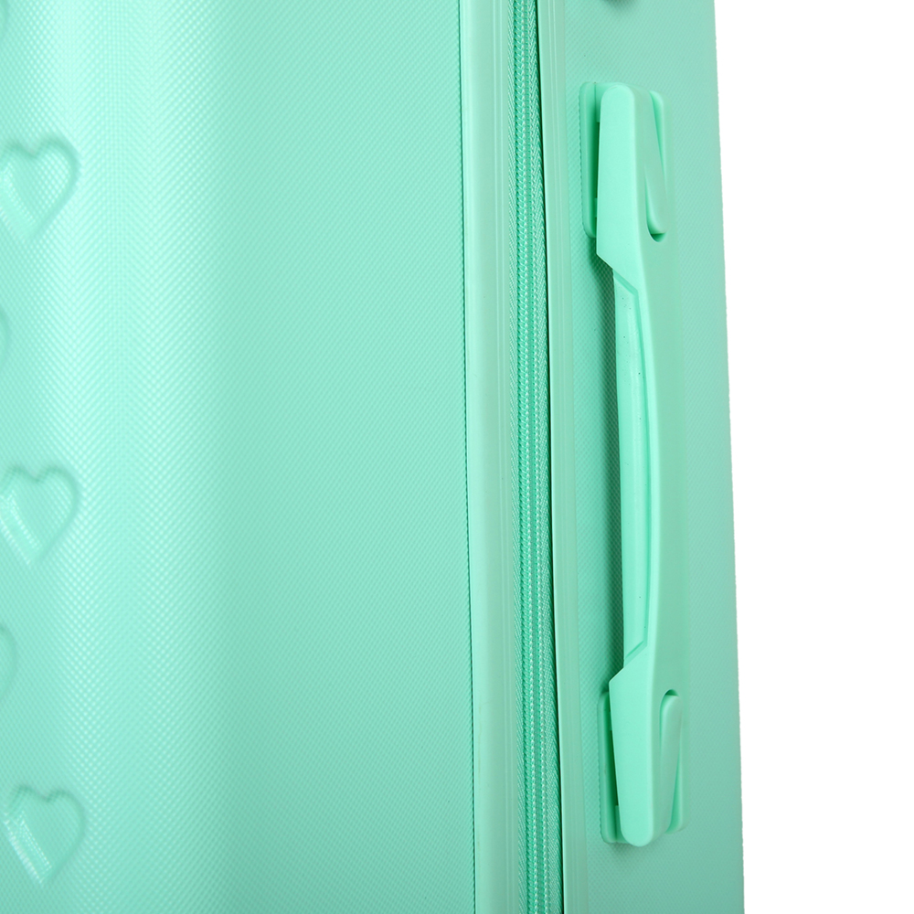 China Factory Wholesale Abs Luggage Plastic Spinner Luggage With Organizer Sections