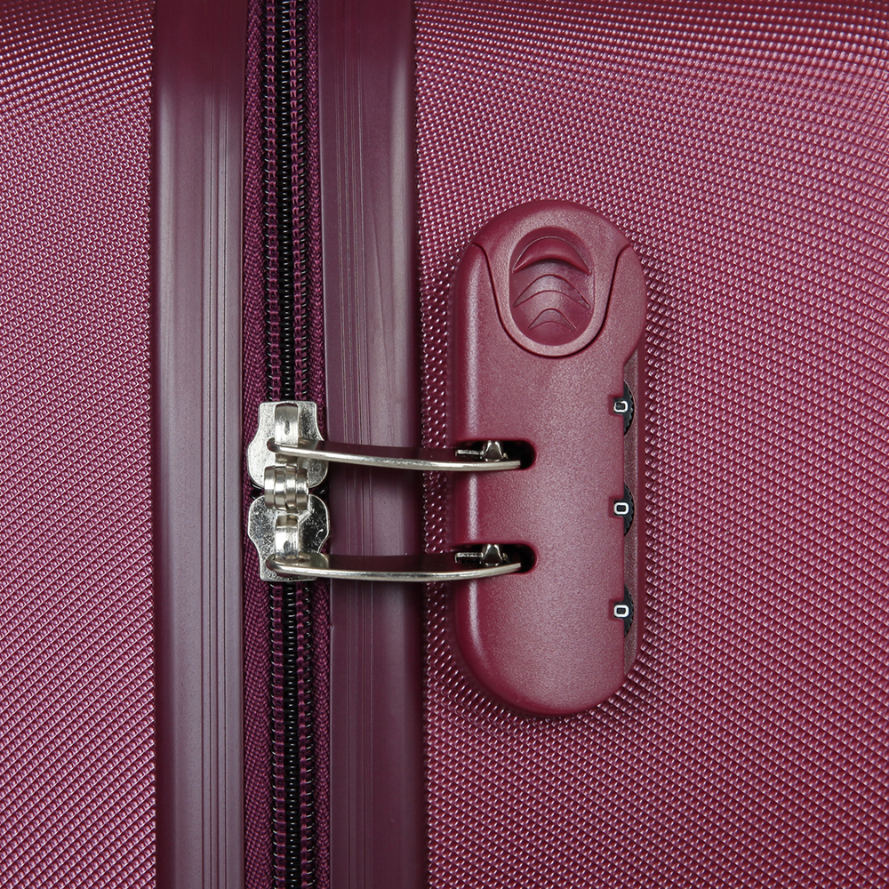 China Factory Wholesale Luggage Sets 3 Piece Abs Custom Lightweight Cabin Luggage