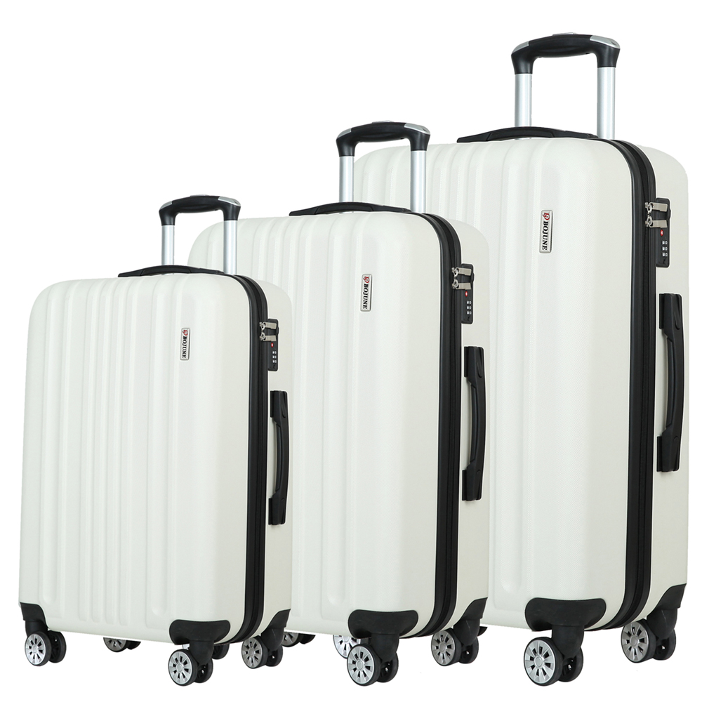 China Factory Luggage Sets 3 Piece Case Luggage Abs Business Travel Luggage Fashion