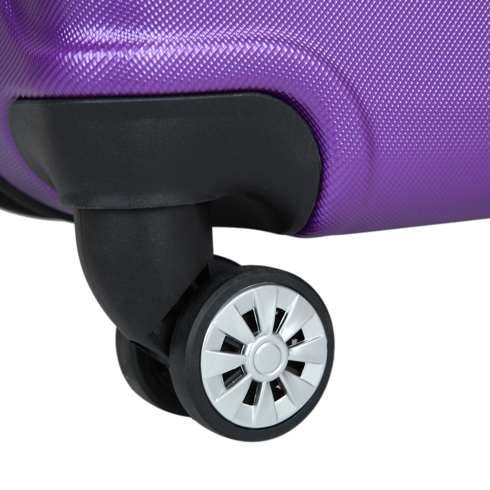 4 Wheel Spinner ABS Luggage Hard Shell Trolley Luggage Set Suitcase 20 24 28 Size