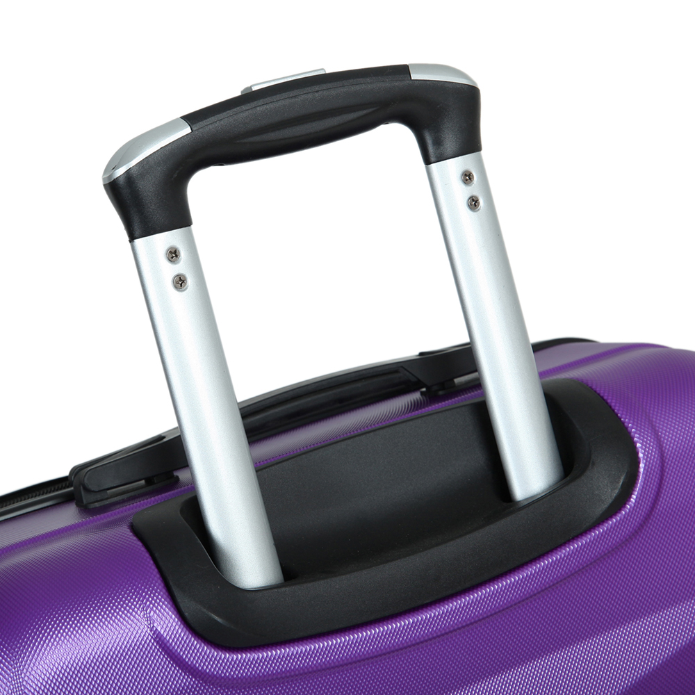 4 Wheel Spinner ABS Luggage Hard Shell Trolley Luggage Set Suitcase 20 24 28 Size