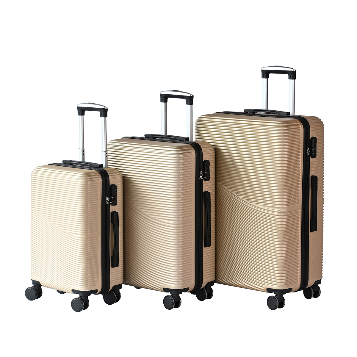Chinese factory luxury luggage set, soft pull rod bag, waterproof luggage set