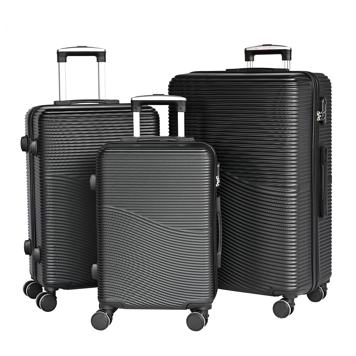 Chinese factory luxury luggage set, soft pull rod bag, waterproof luggage set