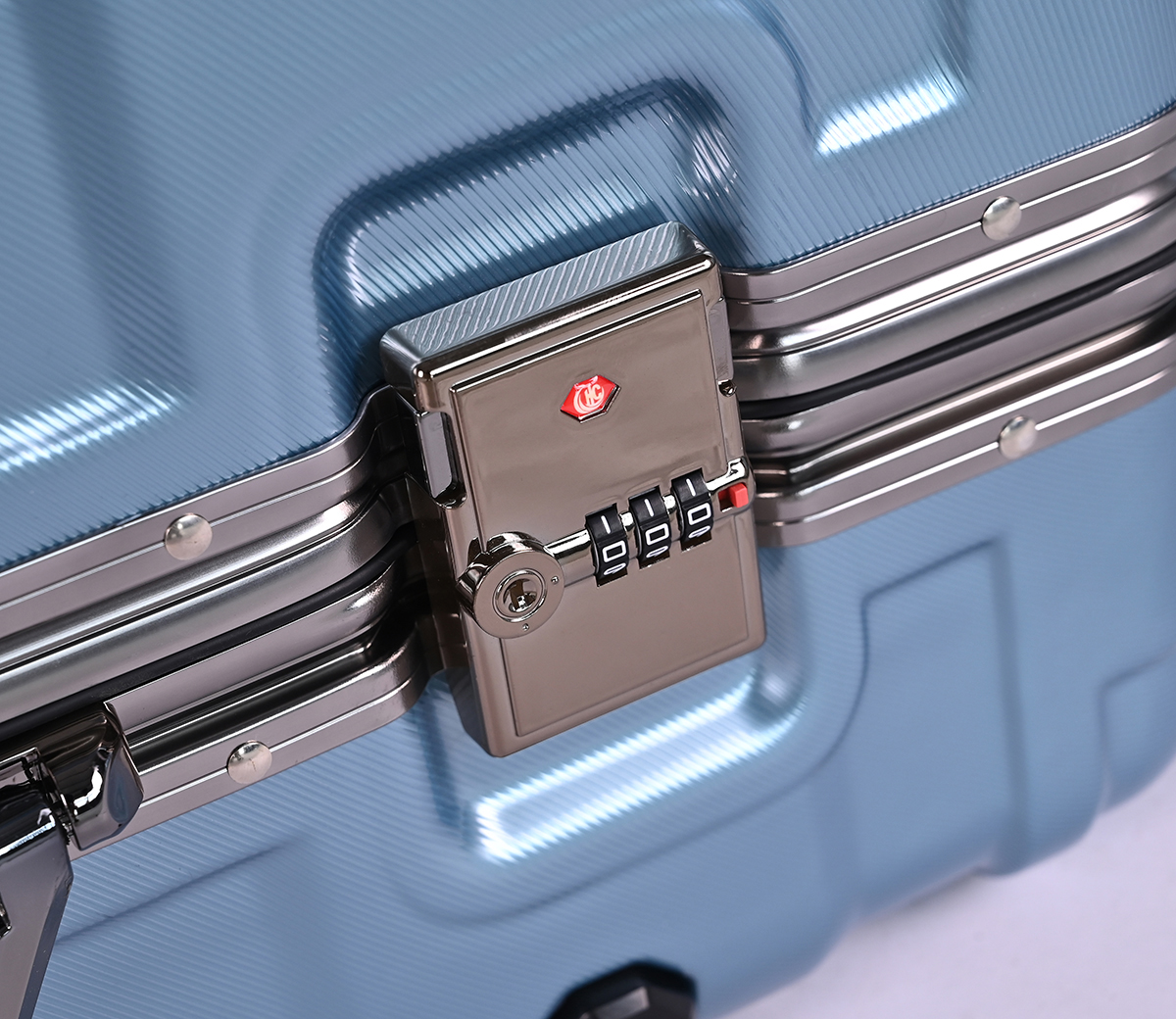 Stylish 3-Piece Luggage Set | High-Quality Carry-On Suitcases | PVC/ABS Material | In Stock