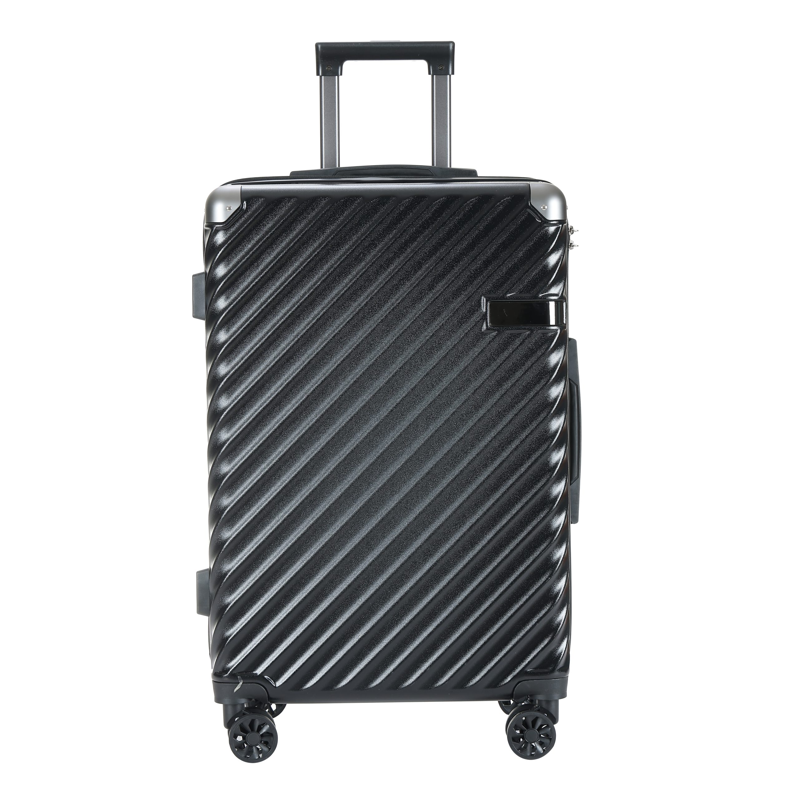 24 inch durable luggage | Comfortable silent wheels | Lightweight and expandable design | [Shock resistant/waterproof] | [Suitable for short/long distance] travel
