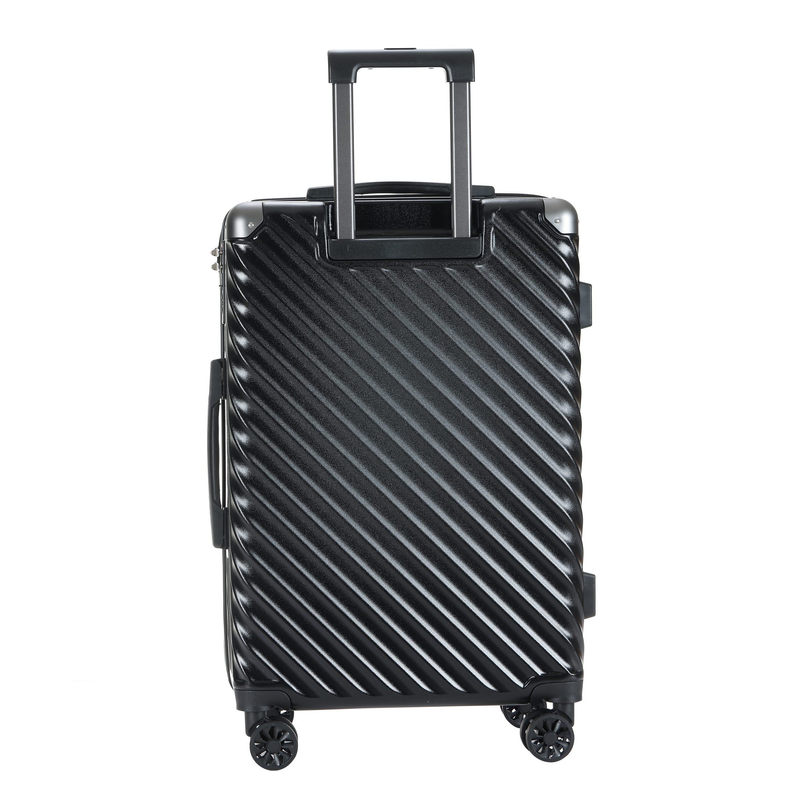 24 inch durable luggage | Comfortable silent wheels | Lightweight and expandable design | [Shock resistant/waterproof] | [Suitable for short/long distance] travel