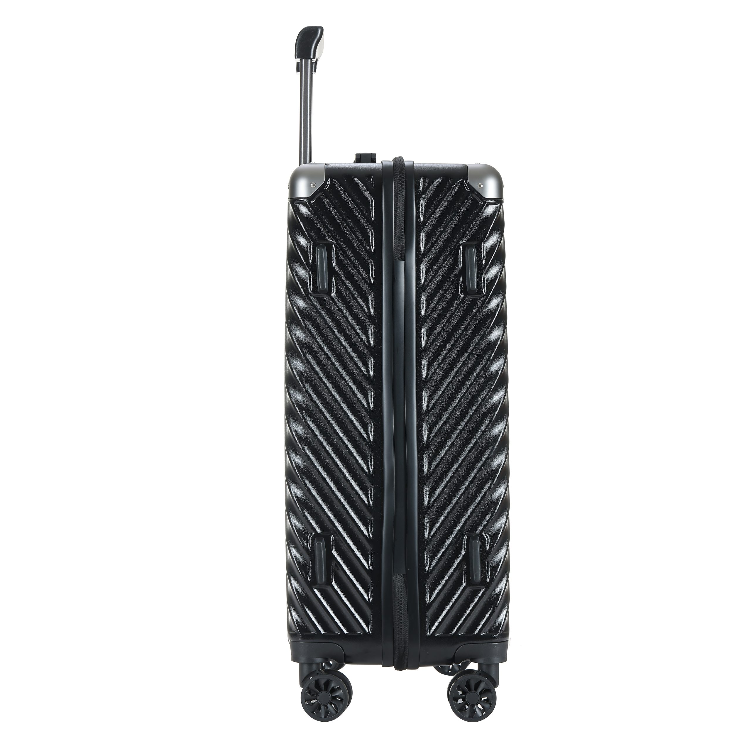 24 inch durable luggage | Comfortable silent wheels | Lightweight and expandable design | [Shock resistant/waterproof] | [Suitable for short/long distance] travel